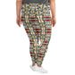 DMV 0352 Geo Boho All-Over Print Plus Size Leggings