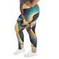 DMV 0243 Abstract Art All-Over Print Plus Size Leggings