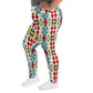 DMV 0230 Vintage Artsy All-Over Print Plus Size Leggings