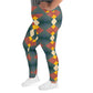 DMV 0057 Classic Boho All-Over Print Plus Size Leggings