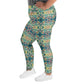 DMV 0049 Chic Boho All-Over Print Plus Size Leggings