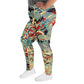 DMV 0012 Avant Garde All-Over Print Plus Size Leggings