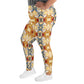 DMV 0089 Chic Boho All-Over Print Plus Size Leggings