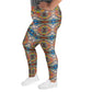 DMV 0159 Avant Garde Artsy All-Over Print Plus Size Leggings