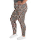 DMV 0274 Chic Boho All-Over Print Plus Size Leggings