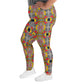 DMV 0225 Chic Boho All-Over Print Plus Size Leggings