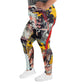 DMV 0272 Avant Garde All-Over Print Plus Size Leggings