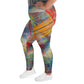 DMV 0248 Avant Garde All-Over Print Plus Size Leggings