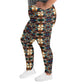 DMV 0127 Conceptual Artsy All-Over Print Plus Size Leggings