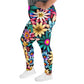 DMV 0265 Floral All-Over Print Plus Size Leggings