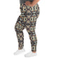 DMV 0133 Conceptual Artsy All-Over Print Plus Size Leggings