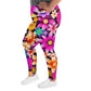 DMV 0136 Floral All-Over Print Plus Size Leggings