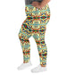 DMV 0405 Vintage Artsy All-Over Print Plus Size Leggings