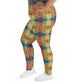 DMV 0191 Avant Garde Artsy All-Over Print Plus Size Leggings