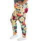 DMV 0260 Floral All-Over Print Plus Size Leggings