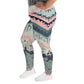 DMV 0306 Boho All-Over Print Plus Size Leggings