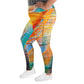 DMV 1346 Avant Garde All-Over Print Plus Size Leggings