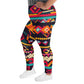 DMV 0409 Boho All-Over Print Plus Size Leggings