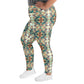 DMV 0408 Chic Boho All-Over Print Plus Size Leggings