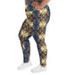 DMV 0406 Conceptual Artsy All-Over Print Plus Size Leggings