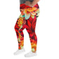 DMV 0419 Floral All-Over Print Plus Size Leggings