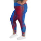 DMV 1514 Avant Garde All-Over Print Plus Size Leggings