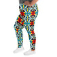 DMV 2107 Vintage Artsy All-Over Print Plus Size Leggings