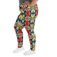 DMV 1706 Vintage Artsy All-Over Print Plus Size Leggings