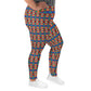 DMV 0245 Psy Artsy All-Over Print Plus Size Leggings