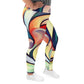 DMV 0277 Abstract Art All-Over Print Plus Size Leggings