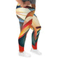 DMV 0015 Abstract Art All-Over Print Plus Size Leggings