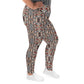 DMV 0274 Chic Boho All-Over Print Plus Size Leggings