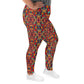 DMV 0110 Psy Artsy All-Over Print Plus Size Leggings