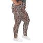 DMV 0161 Chic Boho All-Over Print Plus Size Leggings