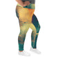 DMV 0169 Avant Garde All-Over Print Plus Size Leggings