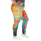 DMV 1346 Avant Garde All-Over Print Plus Size Leggings