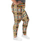 DMV 1139 Geo Boho All-Over Print Plus Size Leggings