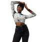 DMV 0240 Avant Garde Recycled long-sleeve crop top