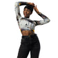 DMV 0126 Avant Garde Recycled long-sleeve crop top