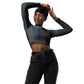 DMV 0173 Avant Garde Recycled long-sleeve crop top