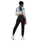 DMV 0240 Avant Garde Recycled long-sleeve crop top