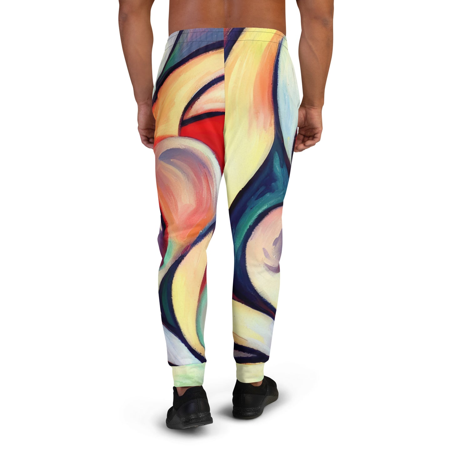 DMV 0277 Abstract Art Men's Joggers