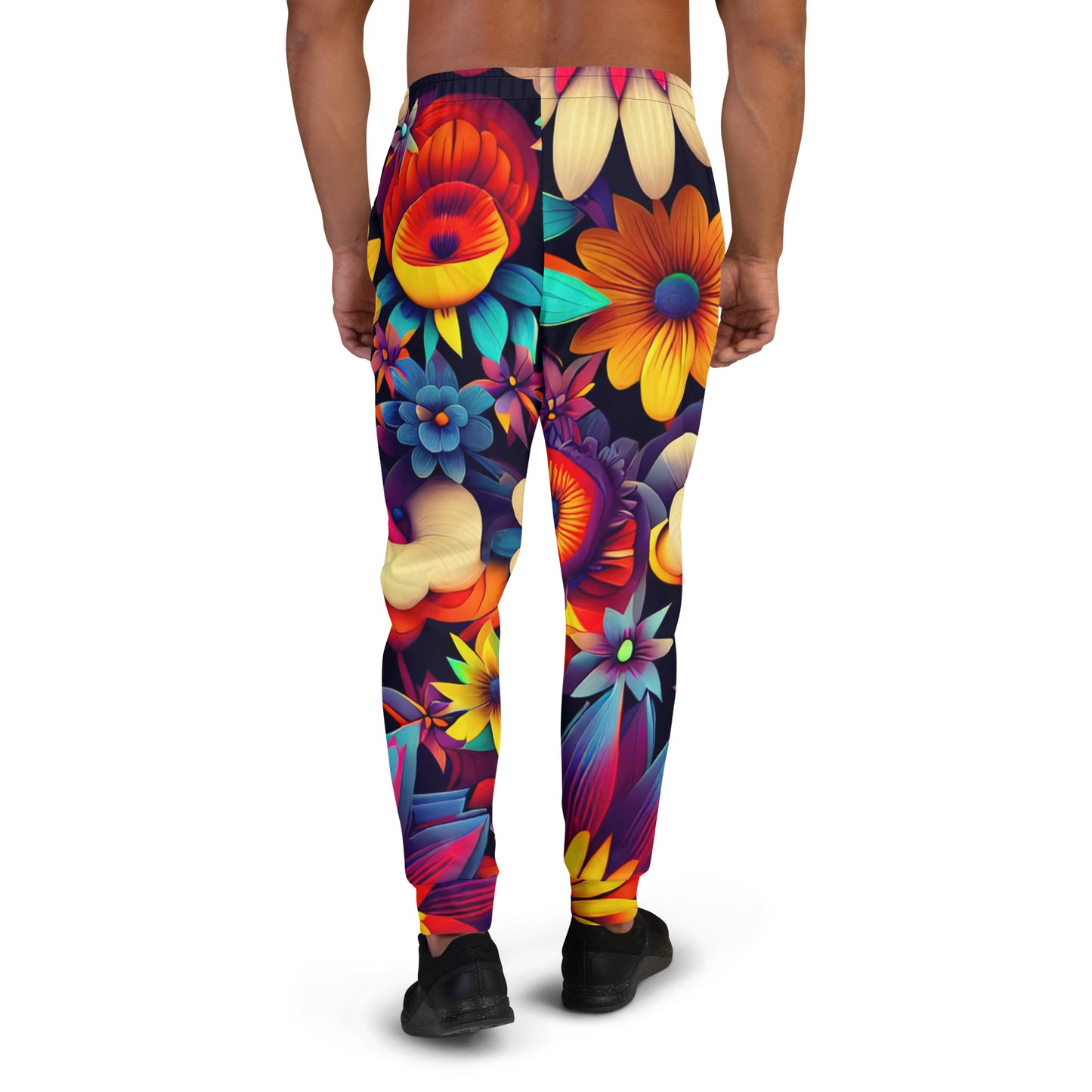 DMV 0080 Floral Men's Joggers