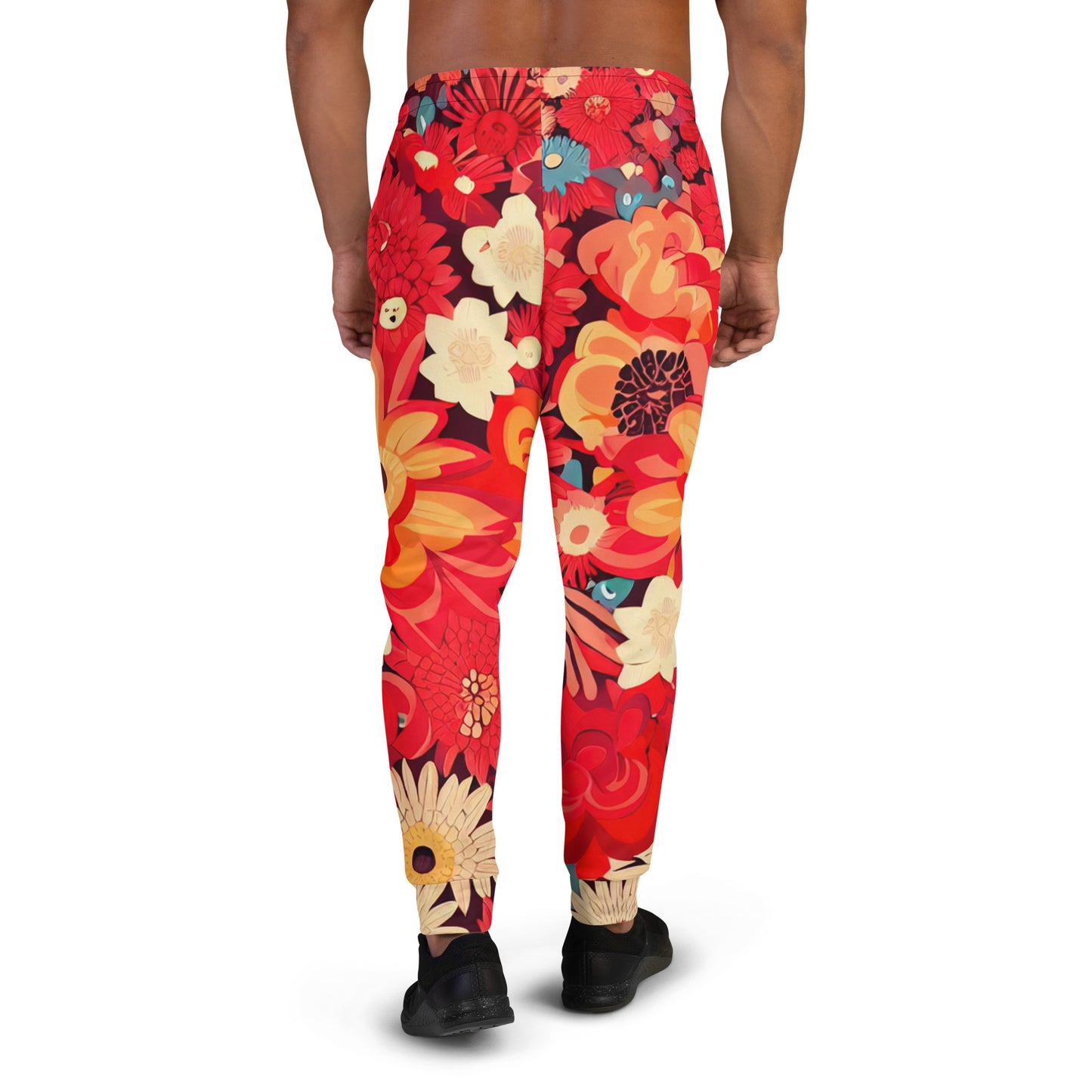 DMV 0105 Floral Men's Joggers