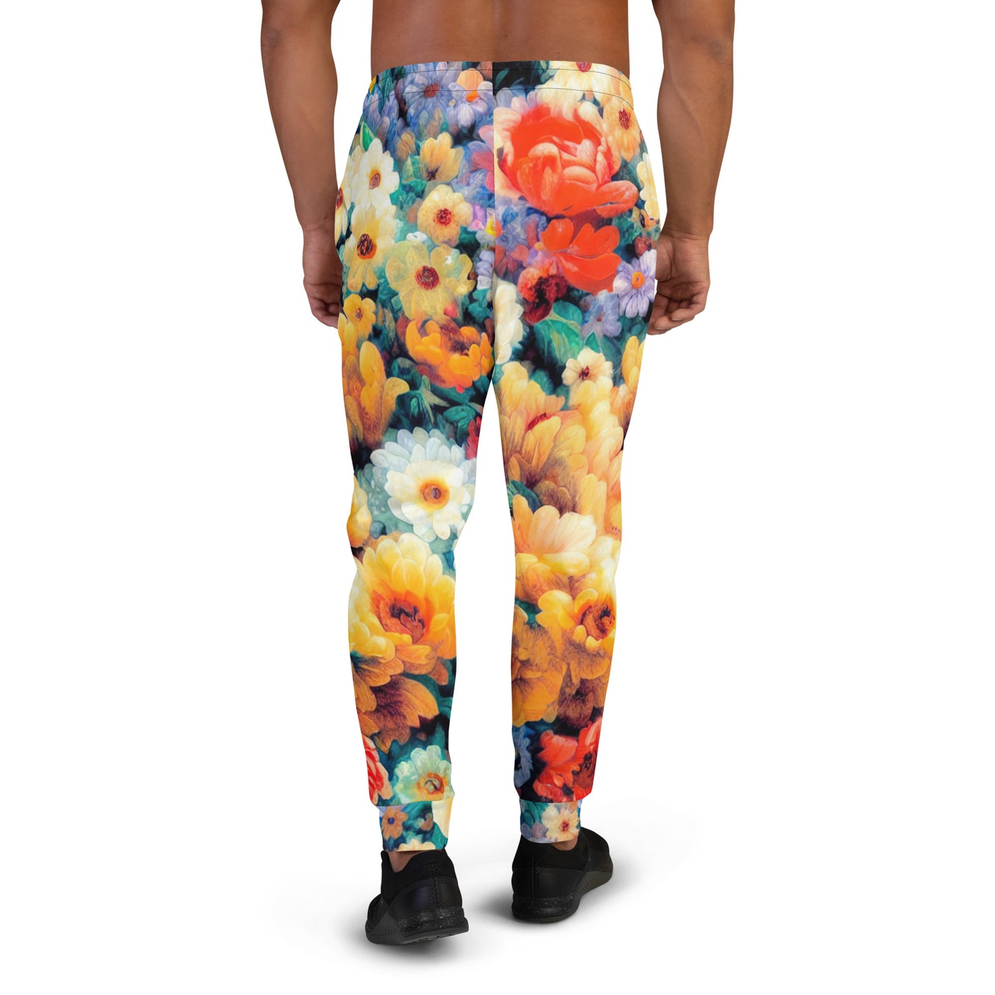 DMV 0146 Floral Men's Joggers