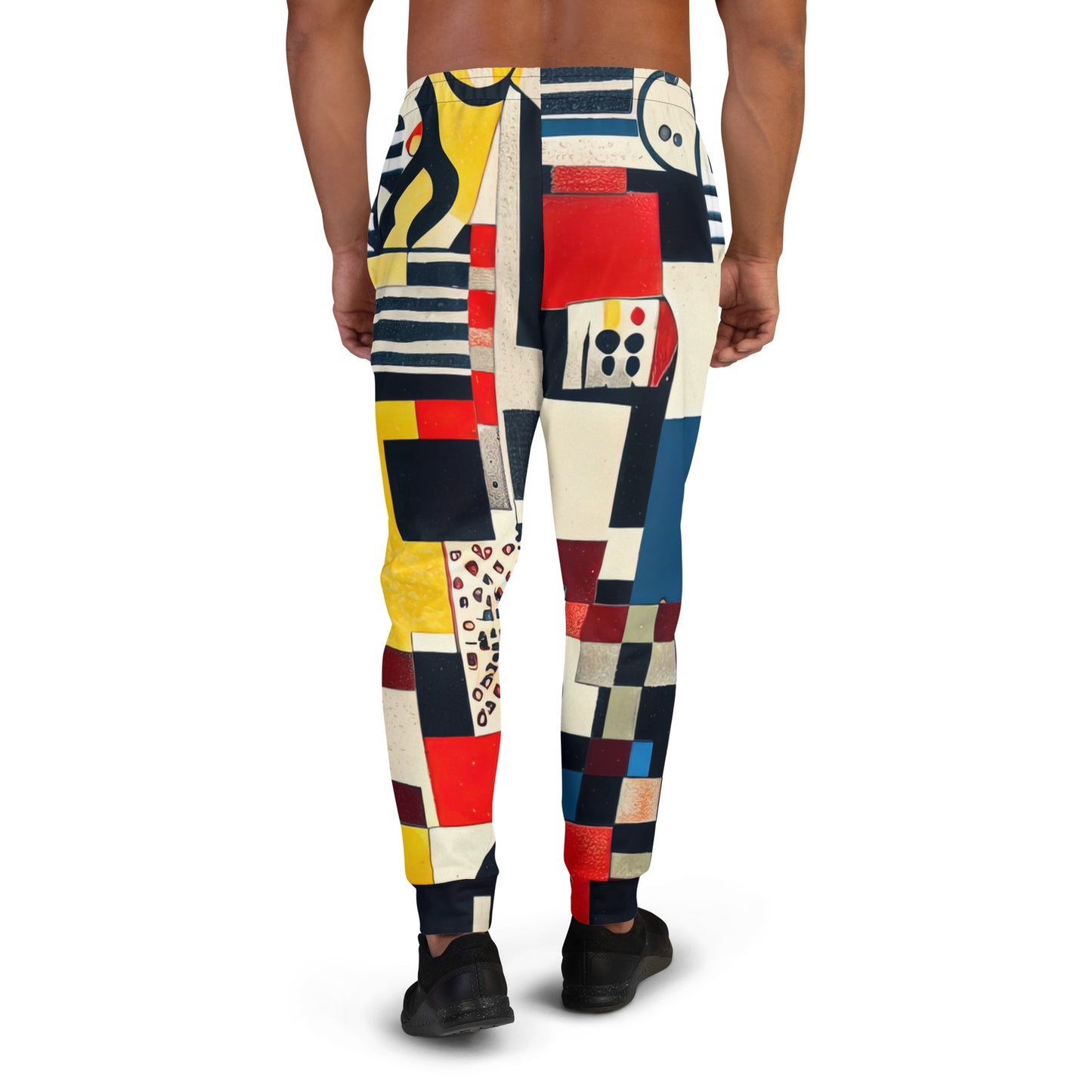 DMV 0141 Retro Art Men's Joggers