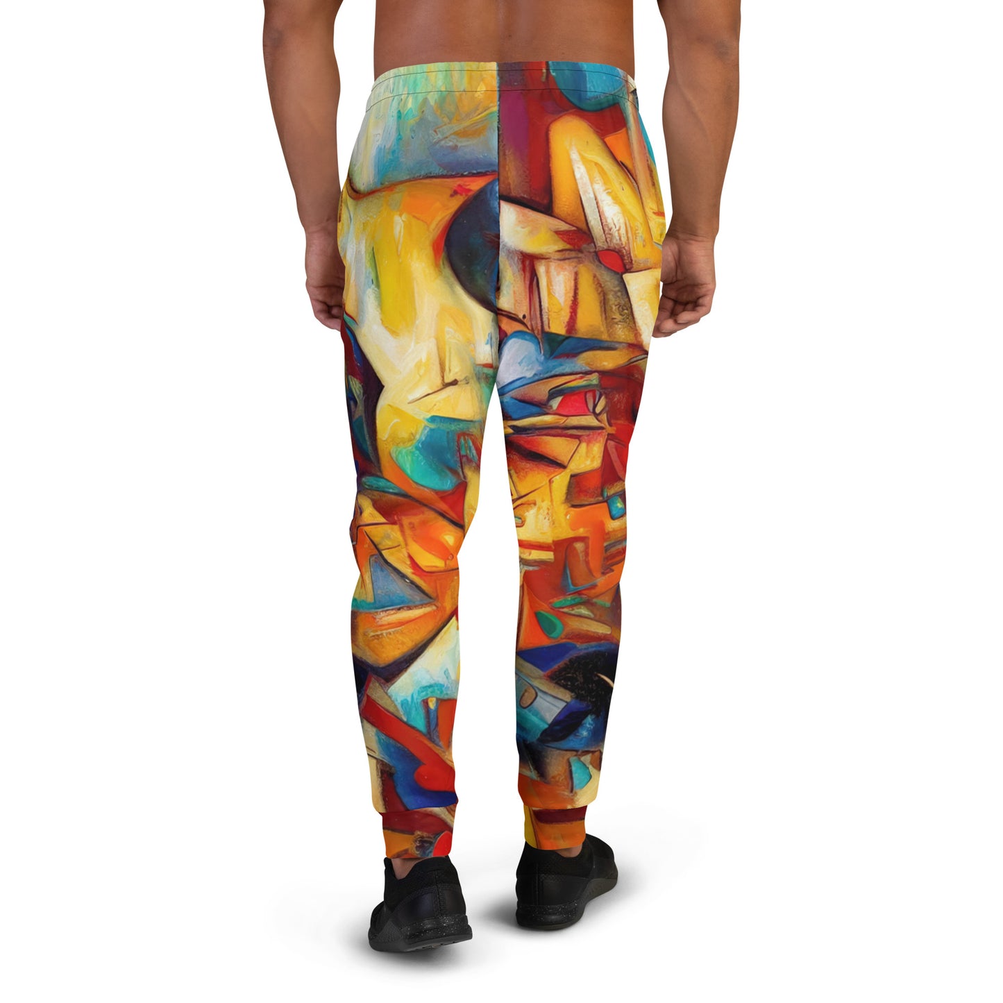 DMV 0416 Abstract Art Men's Joggers