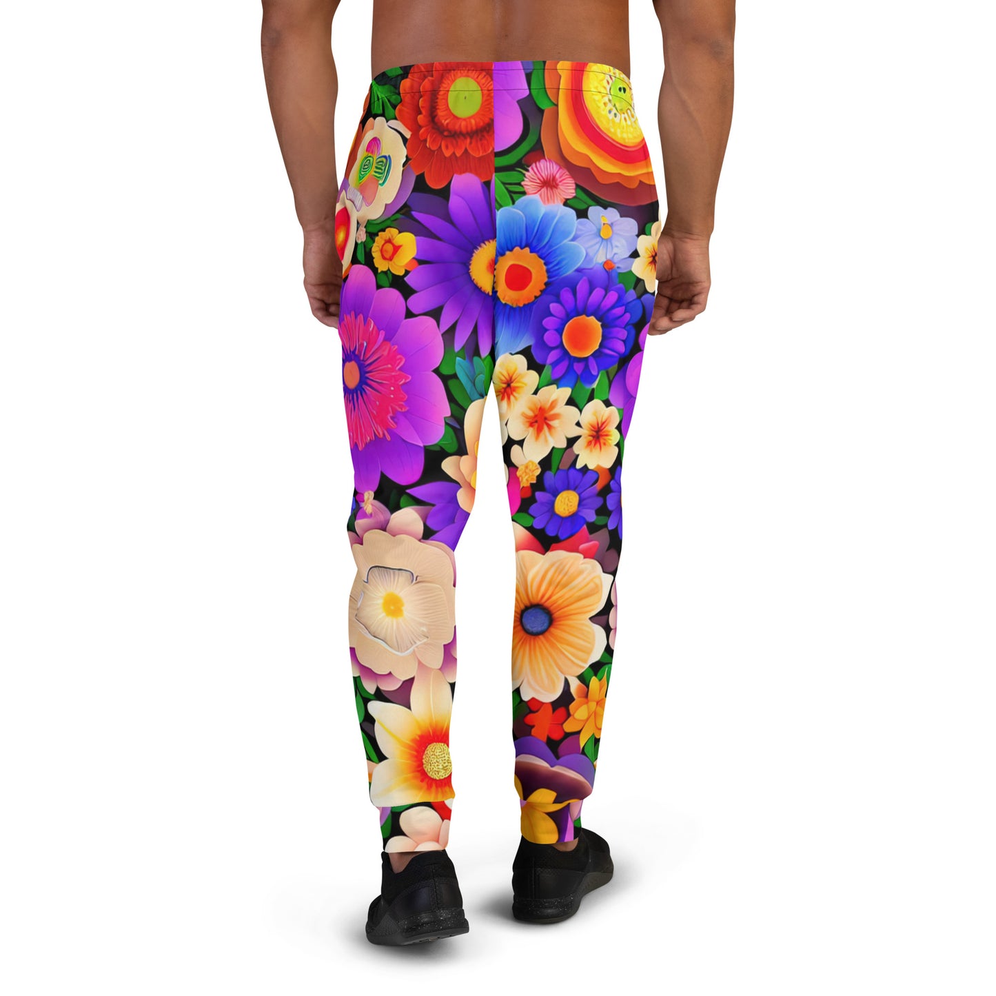 DMV 0309 Floral Men's Joggers