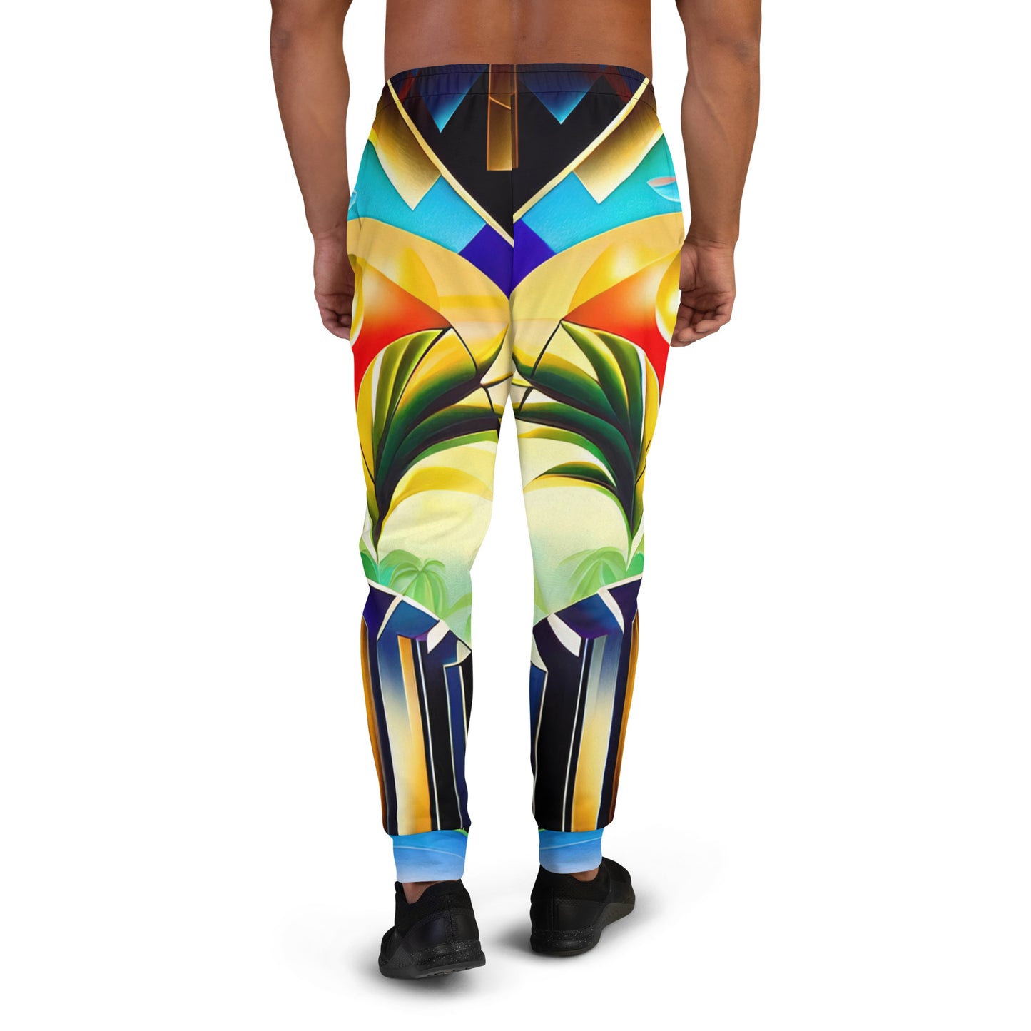 DMV 0258 Retro Art Men's Joggers