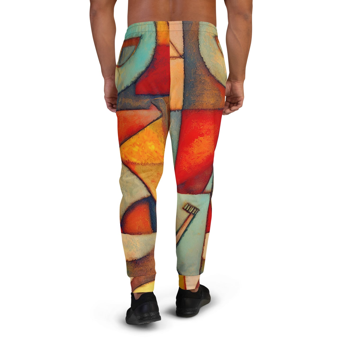 DMV 0298 Retro Art Men's Joggers